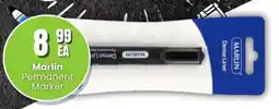Super Save Marlin Permanent Marker offer