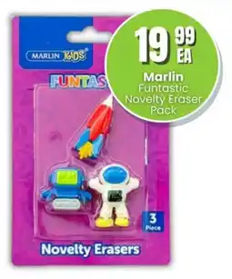 Super Save Marlin Funtastic Novelty Eraser offer