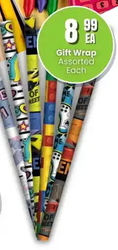 Super Save Gift Wrap Assorted offer