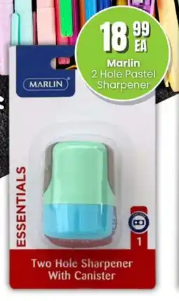 Super Save Marlin 2 Hole Pastel Sharpener offer