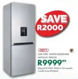 Beares Defy water dispenser metallic fridge offer