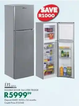 Beares Inspire double door fridge offer