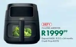 Beares Defy airfryer offer