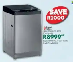 Beares Russell hobbs stainless steel toploader offer