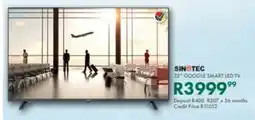 Beares Sinotec 32" Google Smart LED TV offer