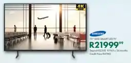 Beares Samsung 75" UHD Smart LED TV offer