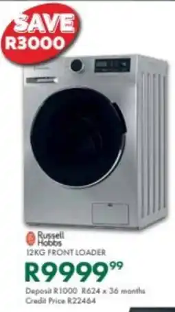 Beares Russell hobbs front loader offer