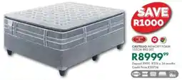 Beares Castello memory foam 152cm bed set offer