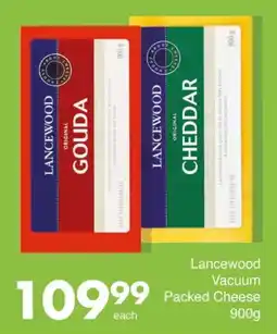 Save Lancewood Vacuum Packed Cheese offer