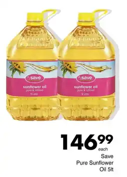 Save Save Pure Sunflower Oil offer