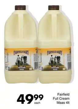 Save Fairfield Full Cream Maas offer