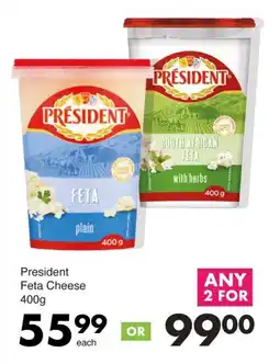 Save President Feta Cheese offer