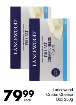 Save Lancewood Cream Cheese Box offer