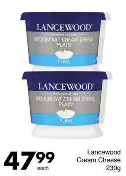 Save Lancewood Cream Cheese offer