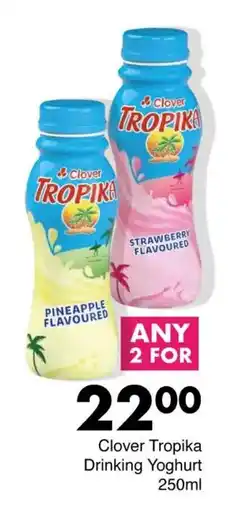 Save Clover Tropika Drinking Yoghurt offer