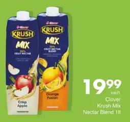 Save Clover Krush Mix Nectar Blend offer