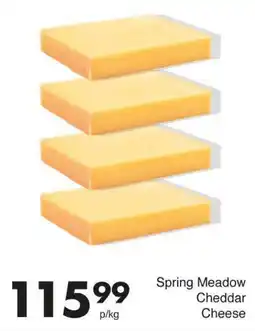 Save Spring Meadow Cheddar Cheese offer