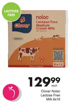 Save Clover Nolac Lactose Free Milk offer