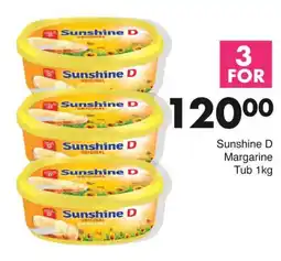 Save Sunshine D Margarine Tub offer