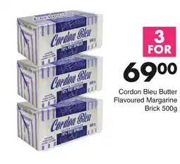 Save Cordon Bleu Butter Flavoured Margarine Brick offer