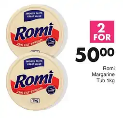 Save Romi Margarine Tub offer