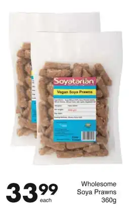 Save Wholesome Soya Prawns offer