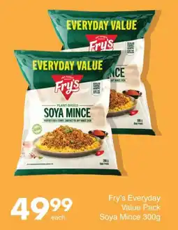 Save Fry's Everyday Value Pack Soya Mince offer