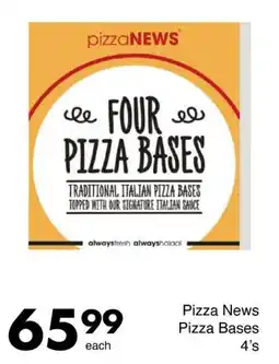 Save Pizza News Pizza Bases offer