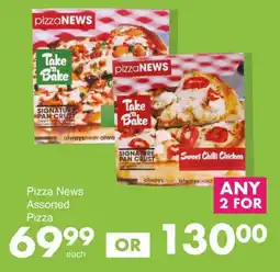 Save Pizza News Assorted Pizza offer