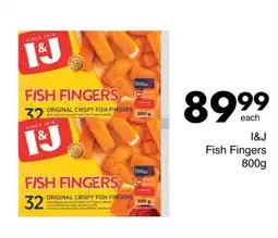 Save I&J Fish Fingers offer