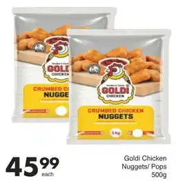 Save Goldi Chicken Nuggets/ Pops offer