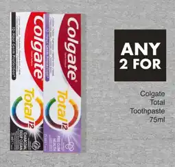Save Colgate Total Toothpaste offer