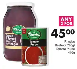 Save Rhodes Beetroot/ Tomato Puree offer