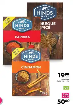 Save Hinds Spice Refills offer