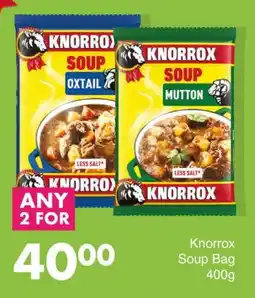 Save Knorrox Soup Bag offer