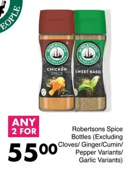 Save Robertsons Spice Bottles offer