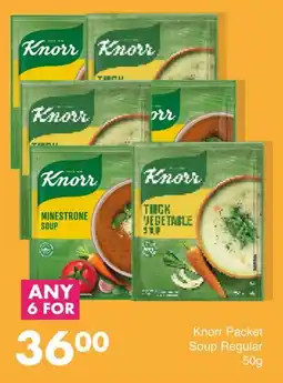 Save Knorr Packet Soup Regular offer