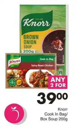 Save Knorr Cook In Bag/ Box Soup offer