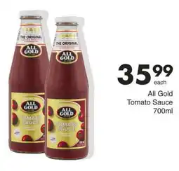 Save All Gold Tomato Sauce offer