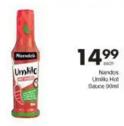 Save Nando's Umlilo Hot Sauce offer