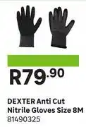 Leroy Merlin Dezter Anti Cut Nitrile Gloves (Size 8M) 81490325 offer