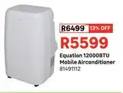 Leroy Merlin Equation 12000 BTU Mobile Air Conditioner 81491112 offer