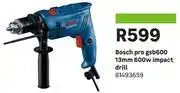 Leroy Merlin Bosch Pro GSB600 13mm 600W Impact Drill 81493659 offer