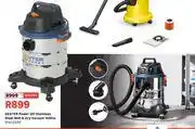 Leroy Merlin Dexter Power 20L Stainless Steel Wet & Dry Vacuum 1400W 81402329 offer