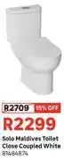 Leroy Merlin Solo Maldives Toilet Close Coupled (White) 81484874 offer