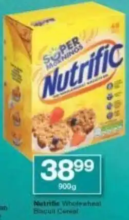Checkers Nutrific Wholewheat Biscuit 900g offer