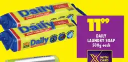 Shoprite DAILY LAUNDRY SOAP offer