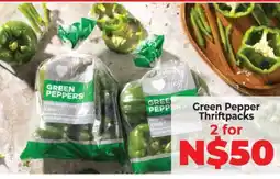 Food Lover's Market Green Pepper Thriftpacks offer