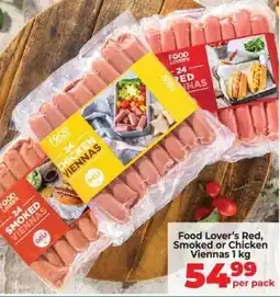 Food Lover's Market Food Lover's Red, Smoked or Chicken Viennas offer