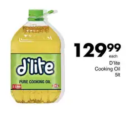 Save D'lite Cooking Oil offer